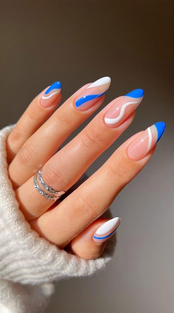 almond nail designs