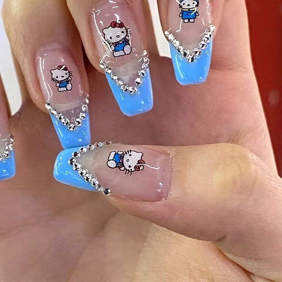 Hello Kitty Nails