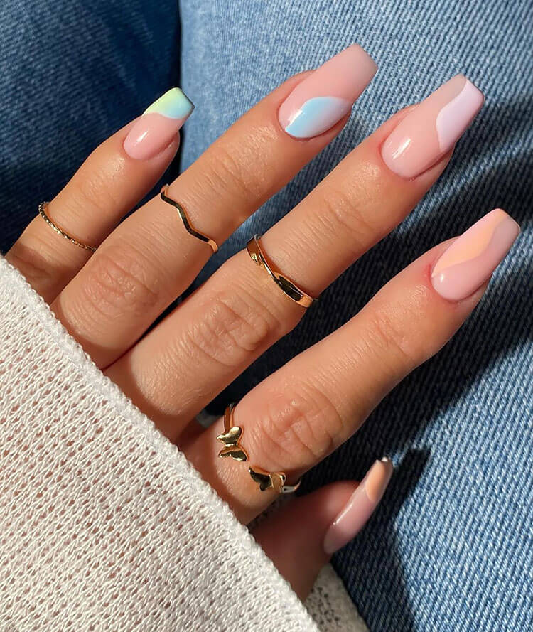 Short Square Nails