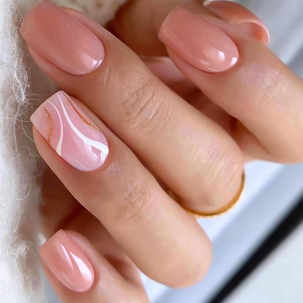 Short Square Nails
