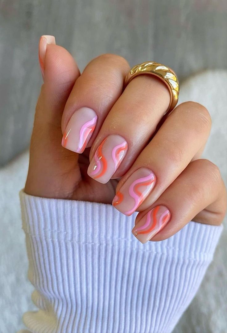 Short Square Nails