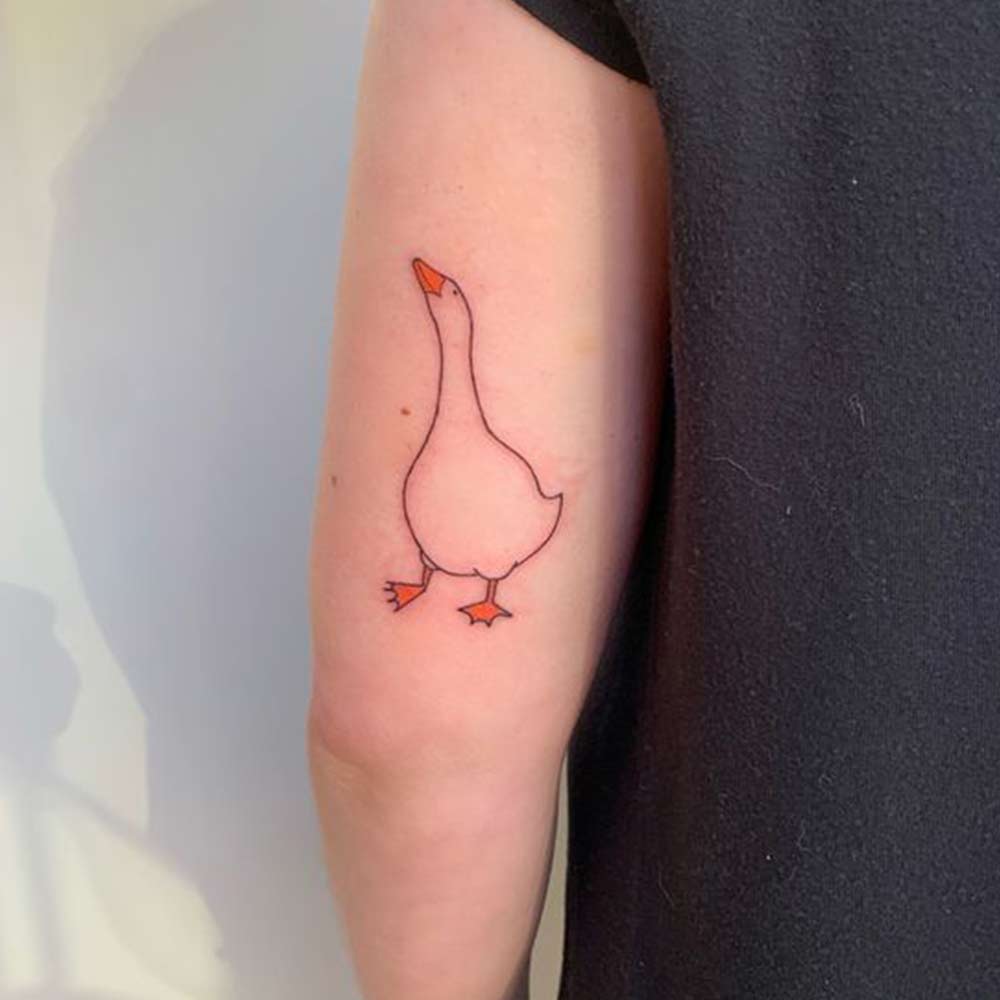 duck tattoo