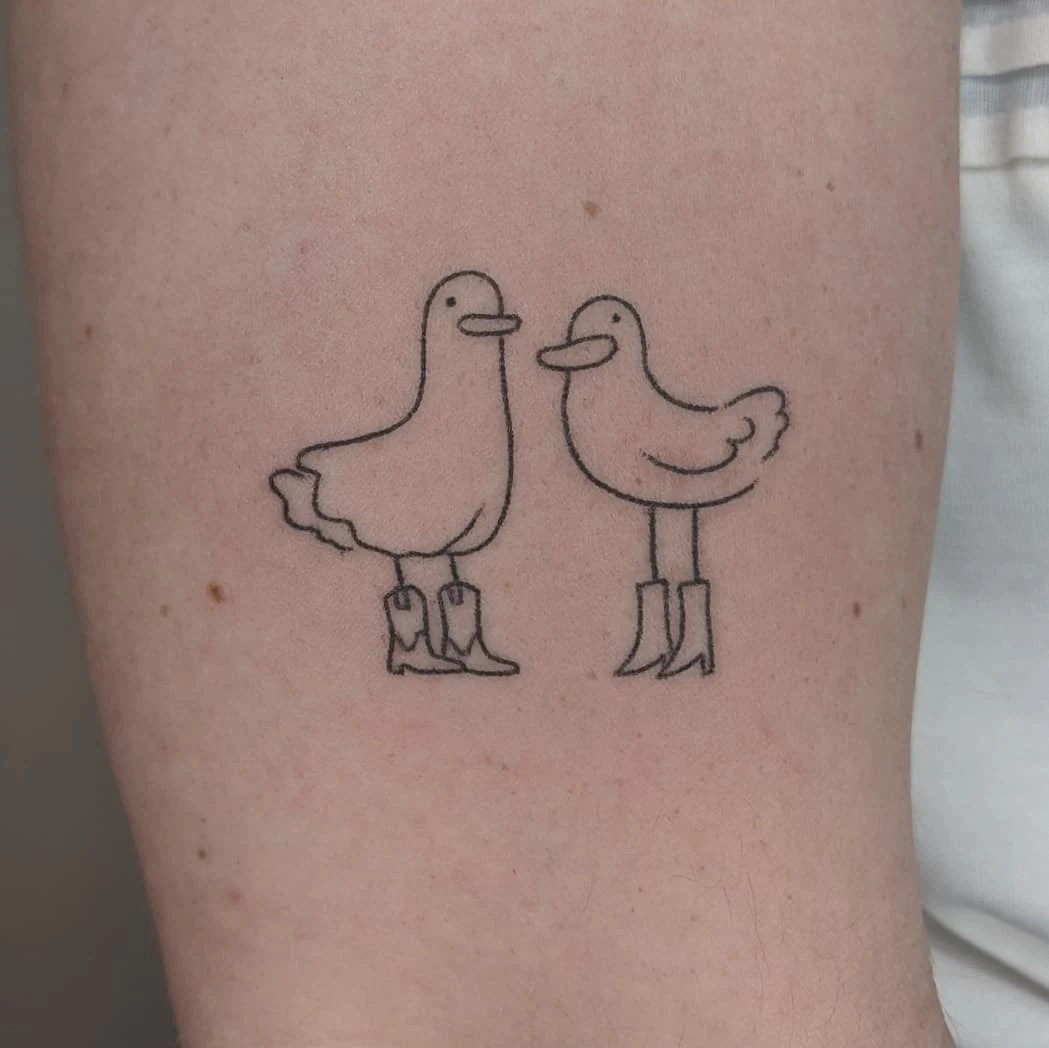 duck tattoo